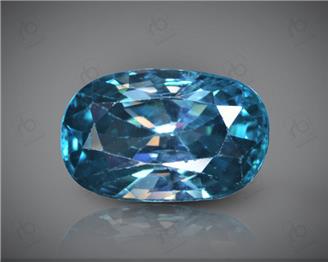 Natural Blue Zircon 4.45 carats -394